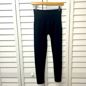 Nine West Fleece Lined Leggings Size S/M Black
